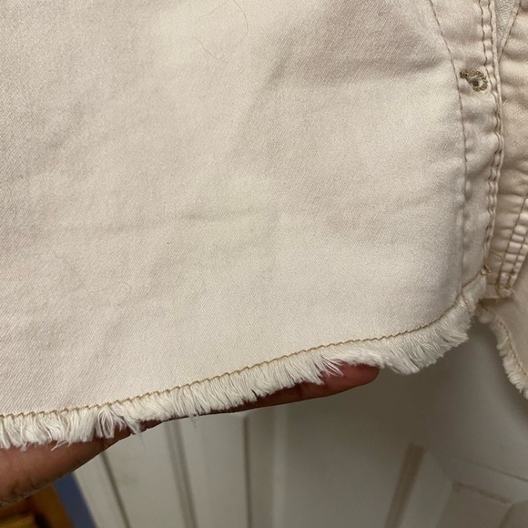 NOBO Crop Cargo Tan Raw Hem Plus Size Jacket 1X - Picture 5 of 7